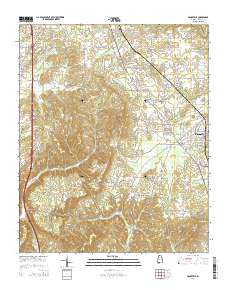 Hanceville 2014 topographic map thumbnail