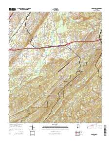 Greenwood 2014 topographic map thumbnail
