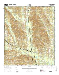 Kimbrough 2014 topographic map preview