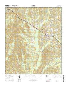 Gordo 2014 topographic map thumbnail