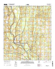 Gordon 2014 topographic map thumbnail