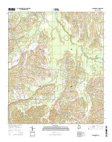 Gordonsville 2014 topographic map thumbnail