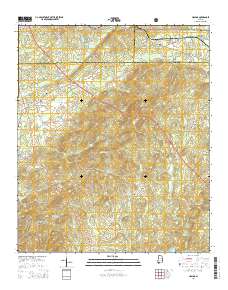 Hollins 2014 topographic map thumbnail