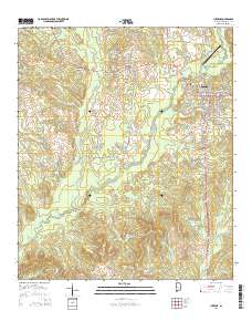 Luverne 2014 topographic map thumbnail