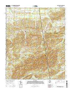 Indian Mountain 2014 topographic map thumbnail