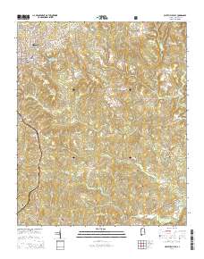 Haleyville East 2014 topographic map thumbnail