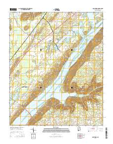 Hollywood 2014 topographic map thumbnail