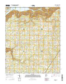 Henagar 2014 topographic map thumbnail