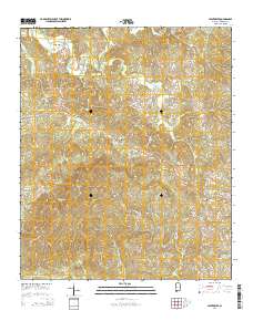 Hightower 2014 topographic map thumbnail