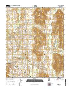 Maysville 2014 topographic map thumbnail