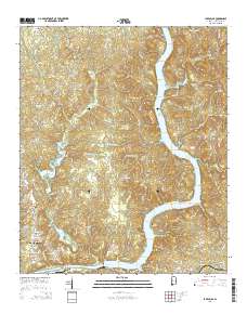Lake Nicol 2014 topographic map thumbnail