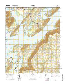 Langston 2014 topographic map thumbnail