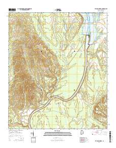 Lee Long Bridge 2014 topographic map thumbnail