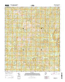 Moorefield 2014 topographic map thumbnail