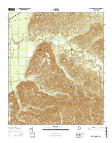 Myrtlewood South 2014 topographic map thumbnail