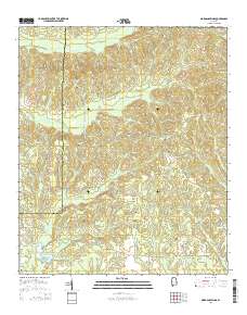 Morgan Springs 2014 topographic map thumbnail