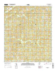 Milltown 2014 topographic map preview