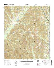 Maplesville West 2014 topographic map thumbnail