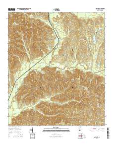 Natchez 2014 topographic map thumbnail