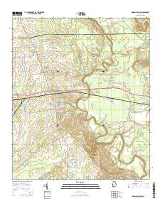 Marion Junction 2014 topographic map thumbnail