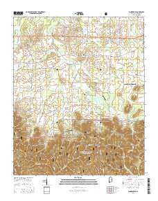 Landersville 2014 topographic map thumbnail