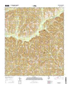 Louisville 2014 topographic map thumbnail