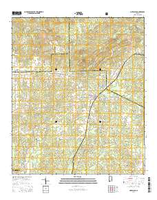 Notasulga 2014 topographic map thumbnail