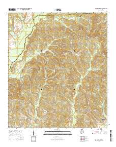 Mount Andrew 2014 topographic map thumbnail