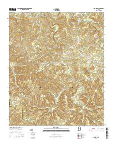 Oak Grove 2014 topographic map thumbnail