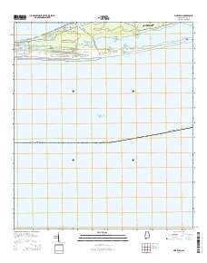 Pine Beach 2014 topographic map thumbnail