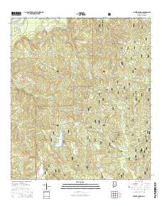 Parker Springs 2014 topographic map thumbnail