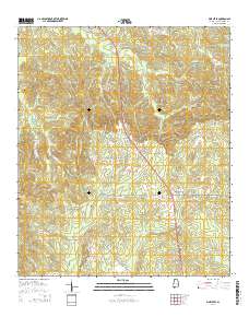 Pine Level 2014 topographic map thumbnail