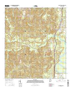 Mount Vernon 2014 topographic map thumbnail