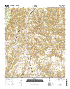 Newville 2014 topographic map thumbnail