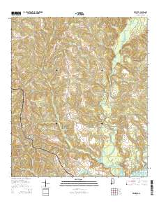 Red Level 2014 topographic map preview