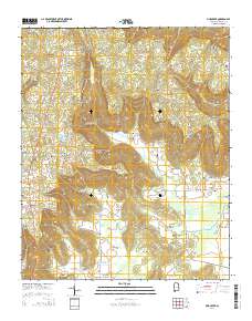 Mud Creek 2014 topographic map thumbnail