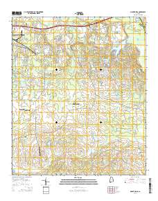 Mount Meigs 2014 topographic map thumbnail