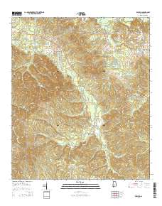 Rosebud 2014 topographic map thumbnail