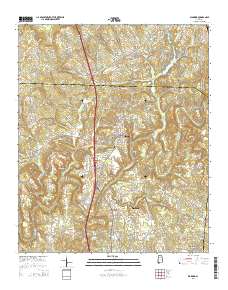 Warrior 2014 topographic map thumbnail