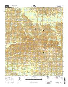 Warriorstand 2014 topographic map thumbnail
