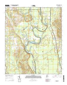 Warsaw 2014 topographic map thumbnail