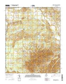 Weisner Mountain 2014 topographic map thumbnail