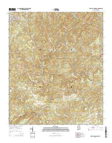 West Blocton East 2014 topographic map thumbnail