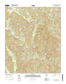 West Blocton West 2014 topographic map thumbnail