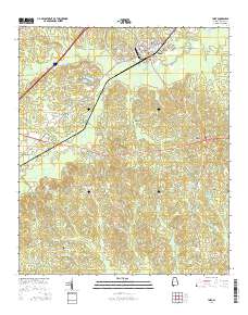 York 2014 topographic map thumbnail