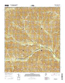 White Oak 2014 topographic map thumbnail