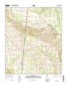 Dancy 2014 topographic map thumbnail