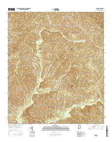Winn 2014 topographic map thumbnail