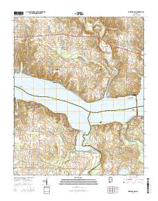 Wheeler Dam 2014 topographic map thumbnail