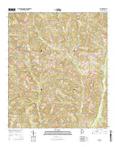Clio 2014 topographic map thumbnail